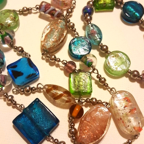 Premier Designs Jewelry - Premier Designs Venetian Lampwork Glass Beads Set